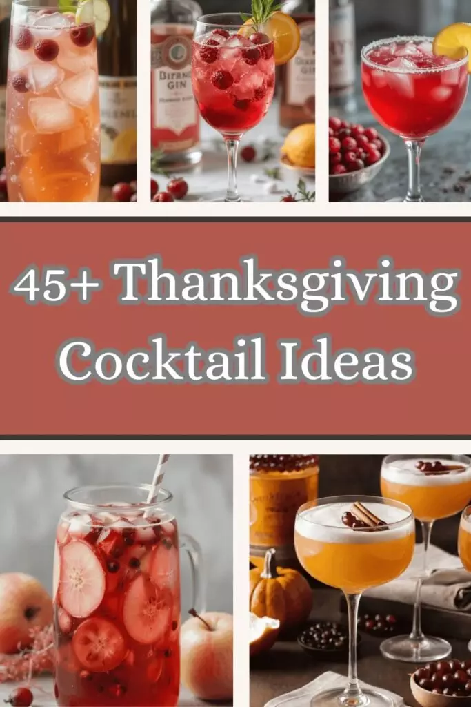Thanksgiving Cocktail Ideas