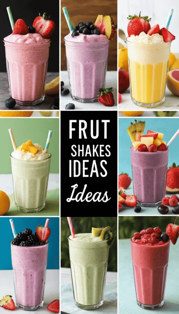 Fruit Shakes Ideas