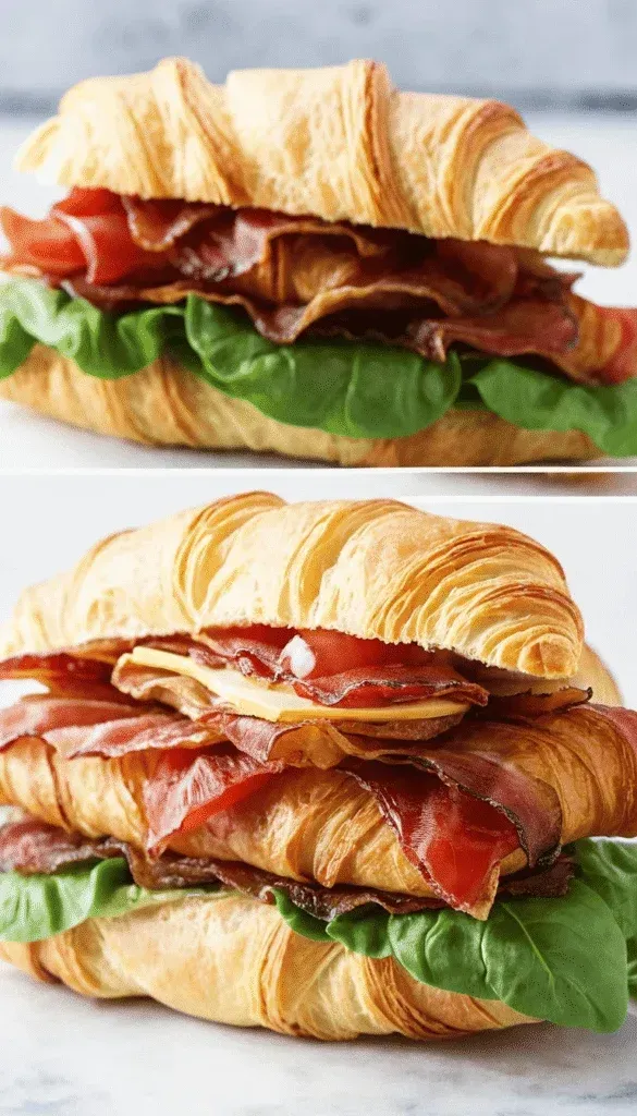  Croissant sandwiches ideas