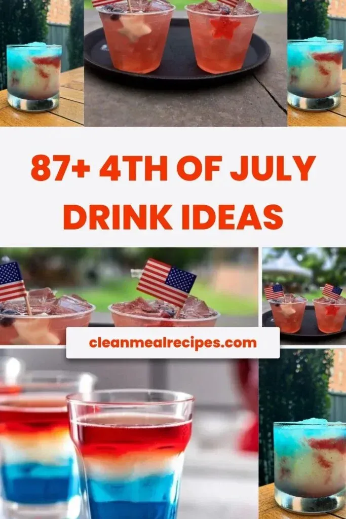  4th of July Drink Ideas