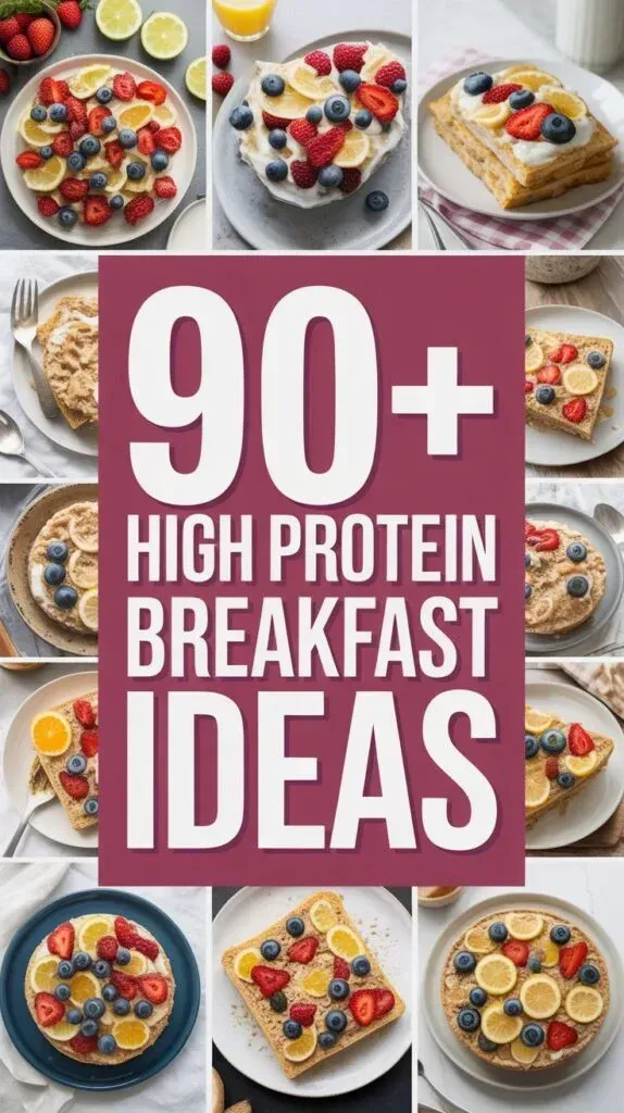 High Protein Breakfast Ideas