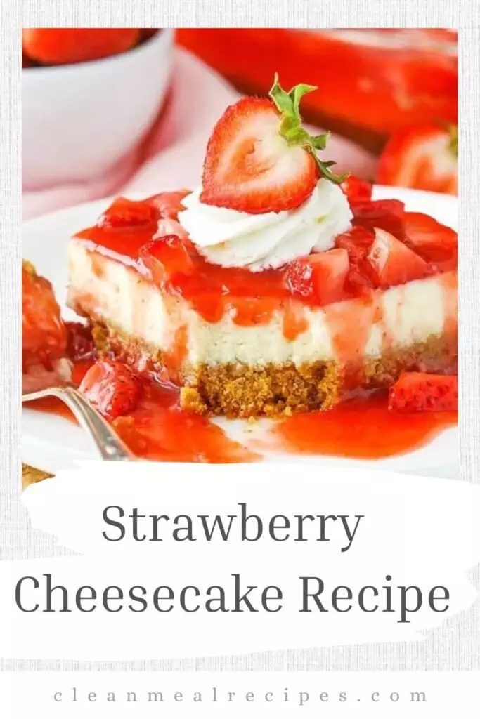 Strawberry Cheesecake Recipe
